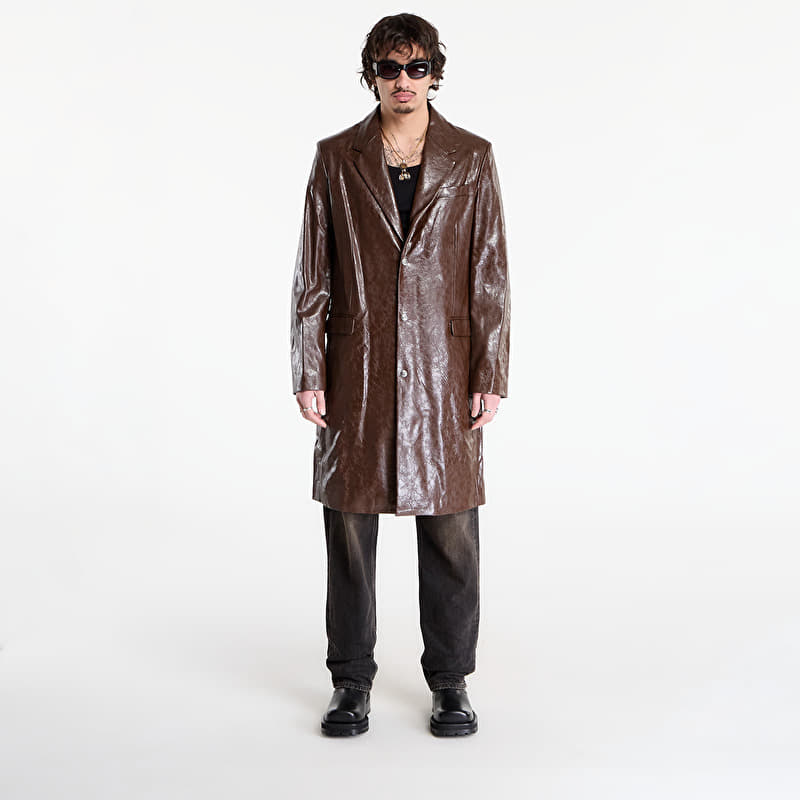 DIESEL J-Creed-Coat Jacket Chicory Coffee