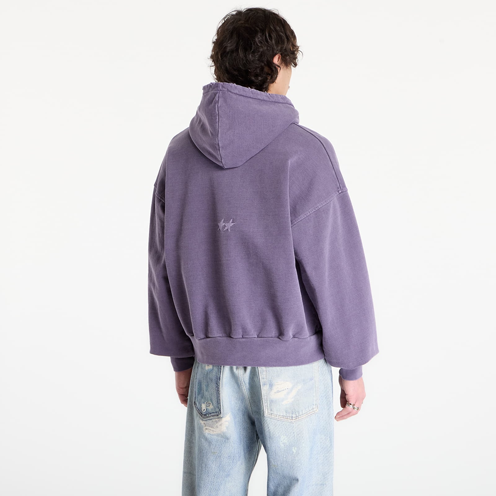 Felpe TwoJeys Icon Hoodie Pigment Dyed Purple
