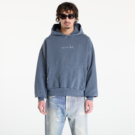 Sweatshirt TwoJeys Icon Hoodie Pigment Dyed Blue