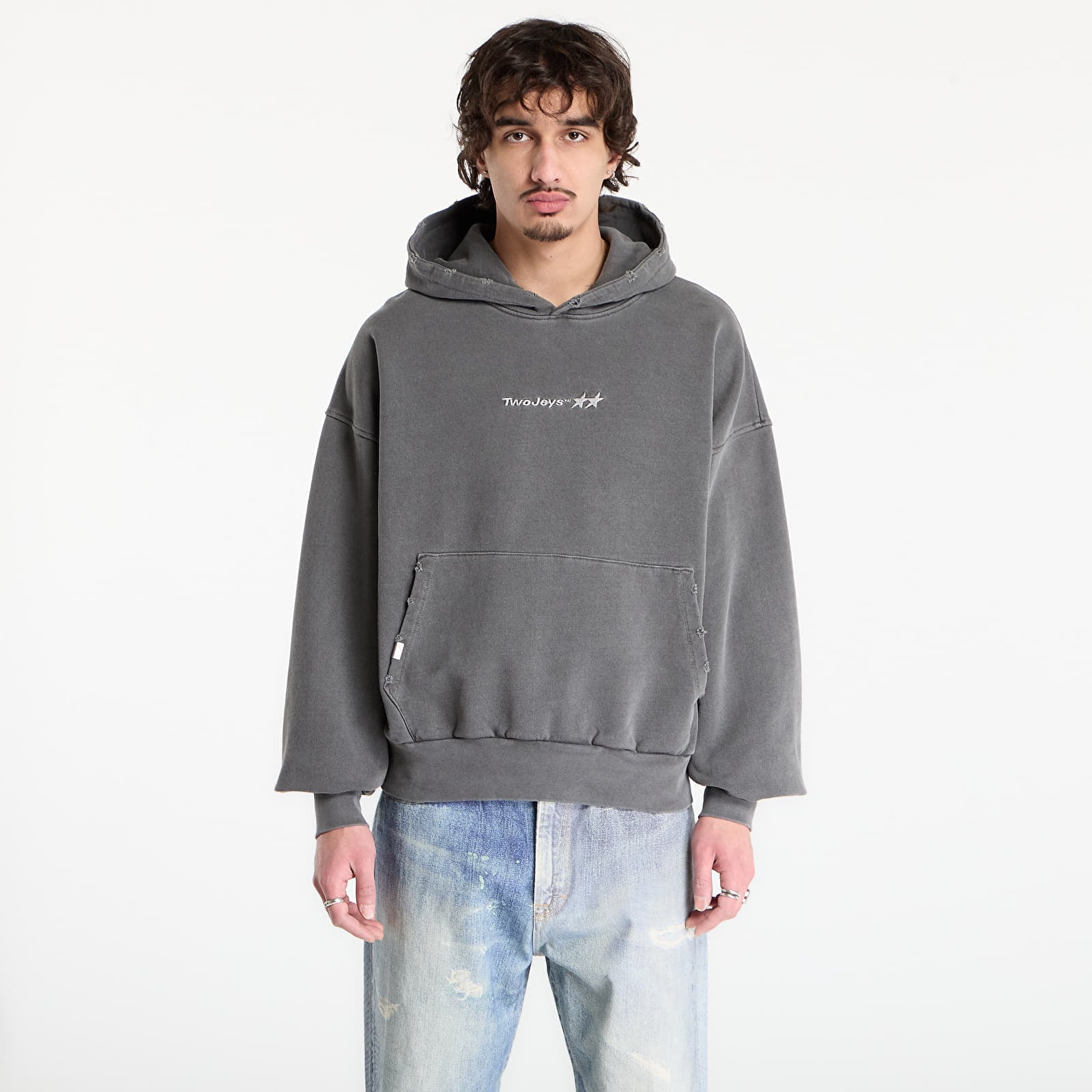 Sweatshirt TwoJeys Icon Hoodie Grey L
