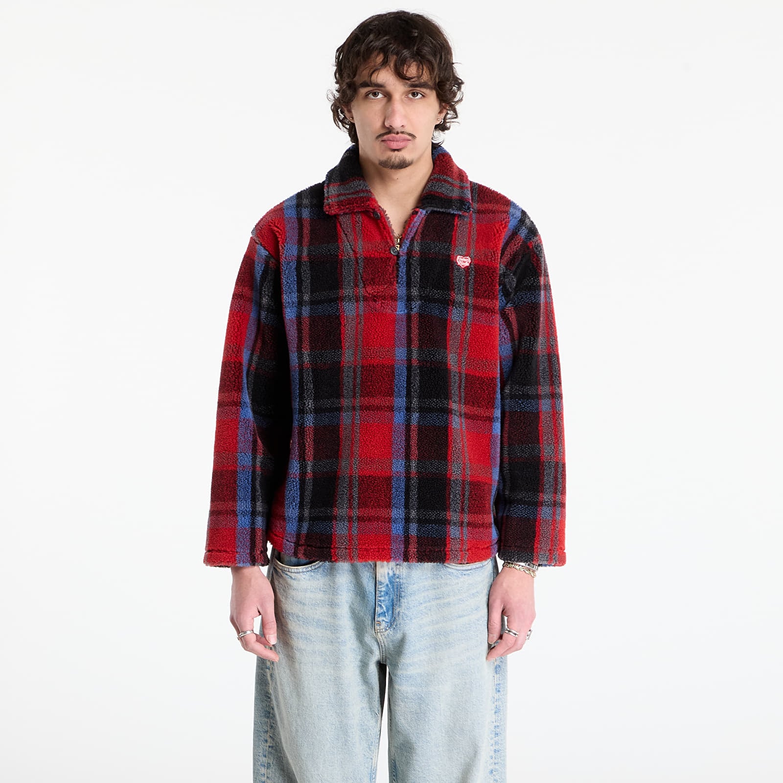 Hættetrøjer og sweatshirts HUMAN MADE Fleece Pullover UNISEX Red