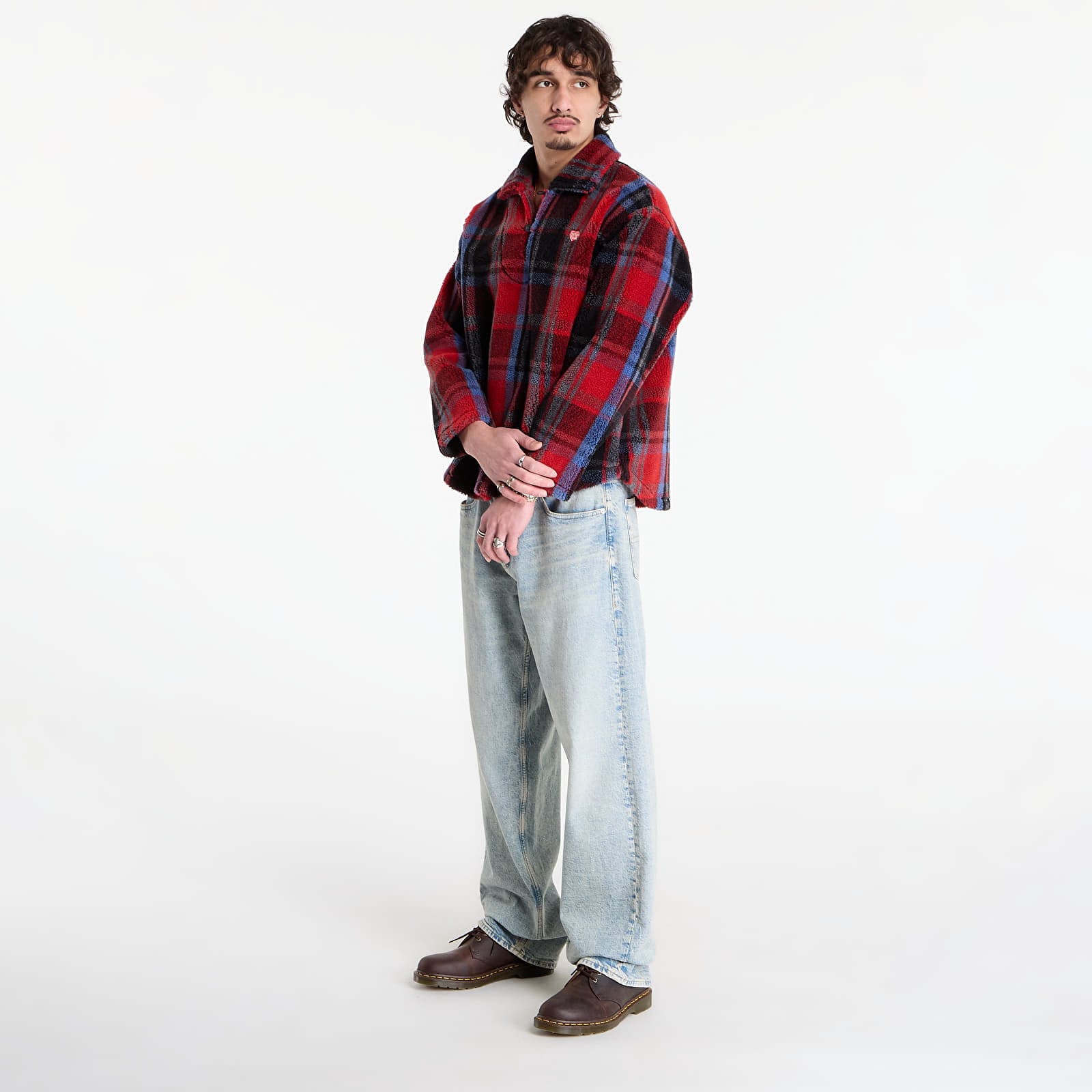 Hættetrøjer og sweatshirts HUMAN MADE Fleece Pullover UNISEX Red