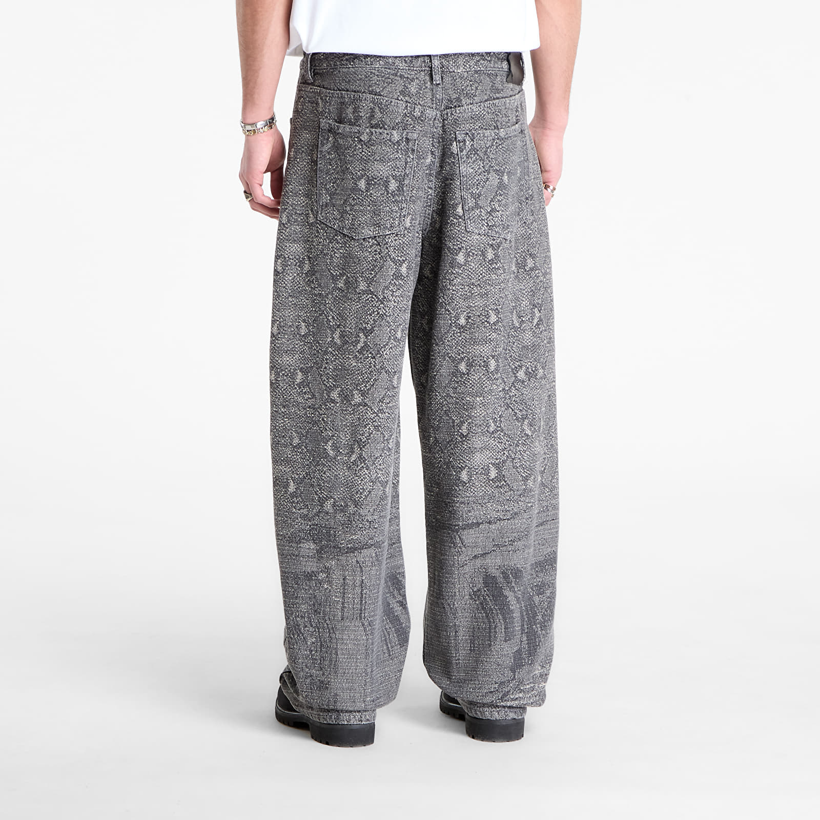 Jeans Daily Paper Denim Snake Oversized Jeans Denim