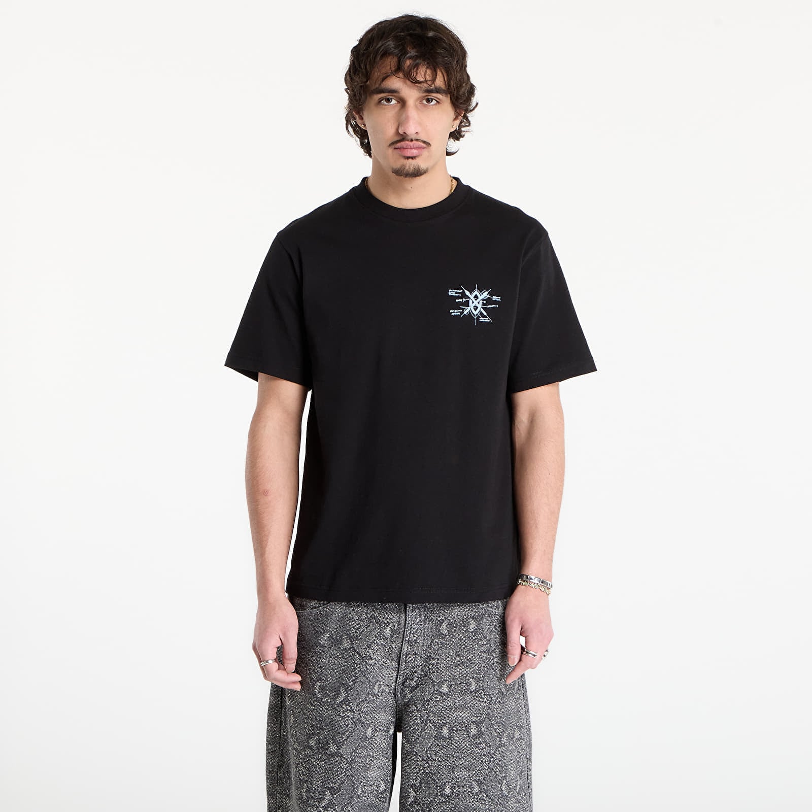 Tricou Daily Paper Shield Evolution Ss Tee Black XS