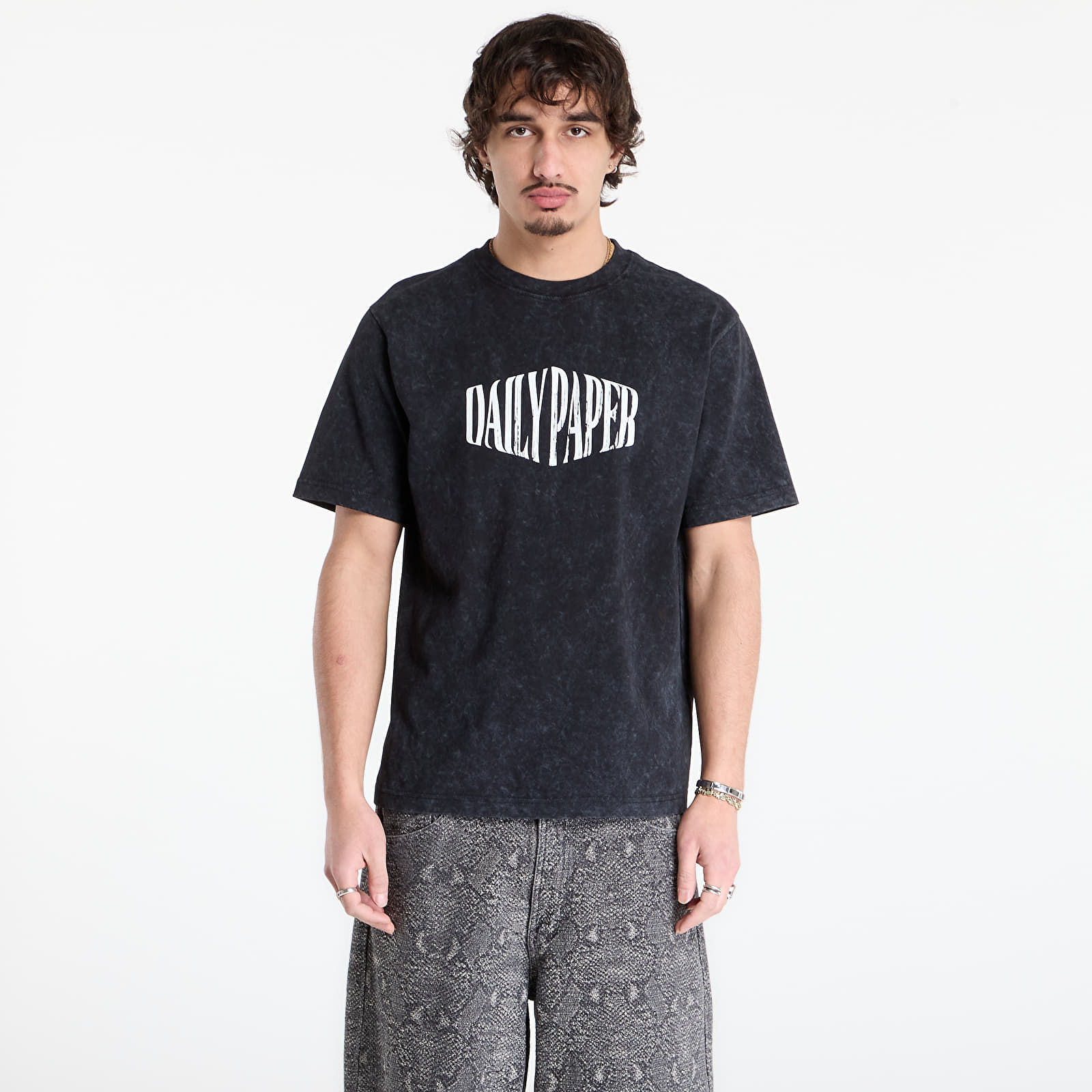 T-skjorter Daily Paper Vintage Ss Tee Black