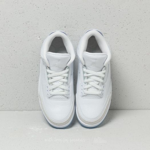 Jordan retro best sale 3 pure white