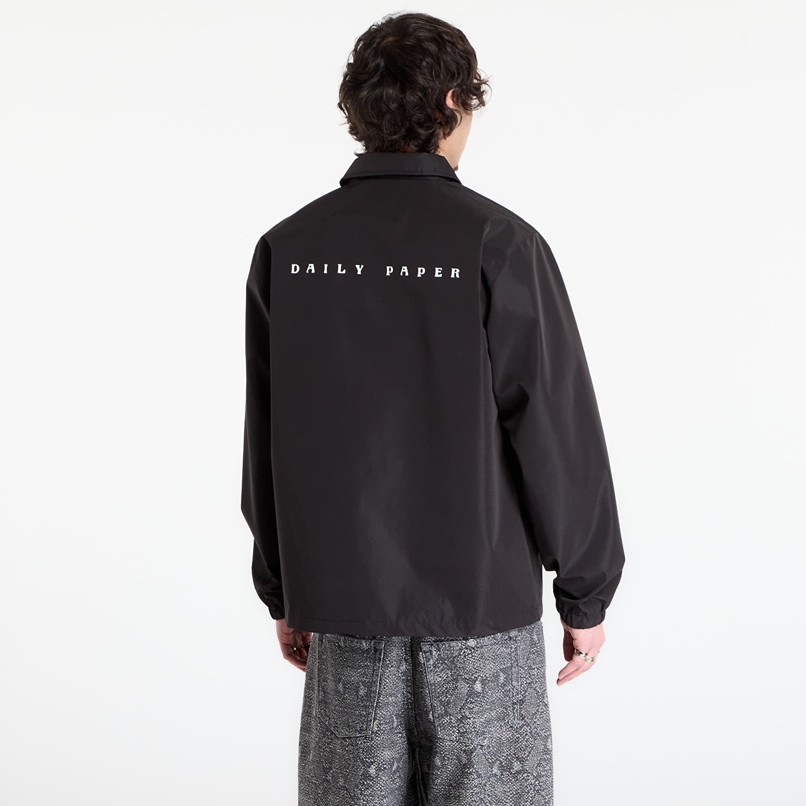 Giacche Daily Paper Alias Dias Coach Jacket Black