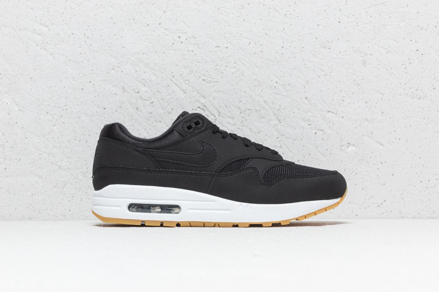 Air max 1 black gum brown top