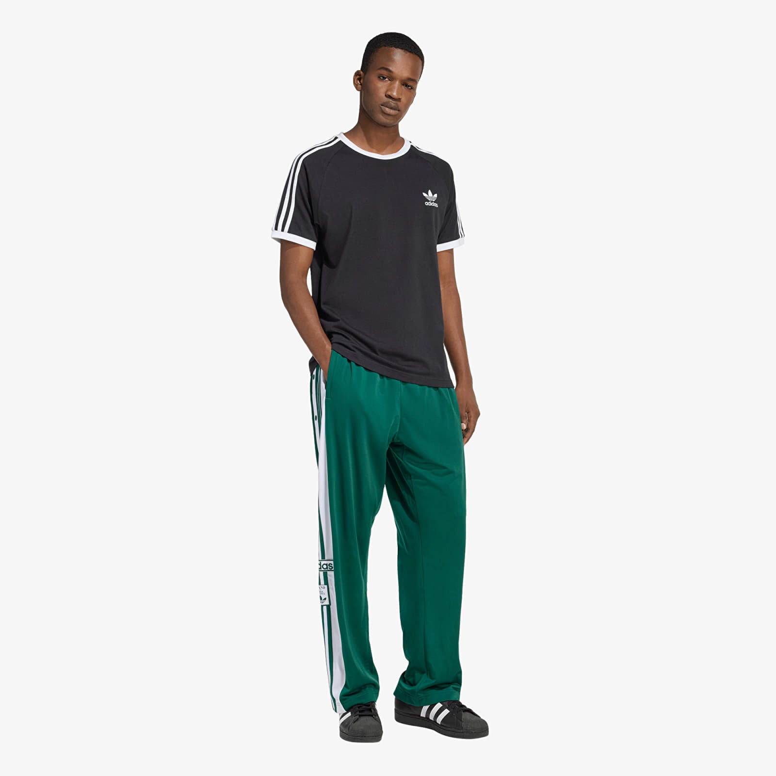 Pantaloni de trening pentru bărbați adidas ADIBREAK CLASSIC Tracksuit Bottoms Collegiate Green