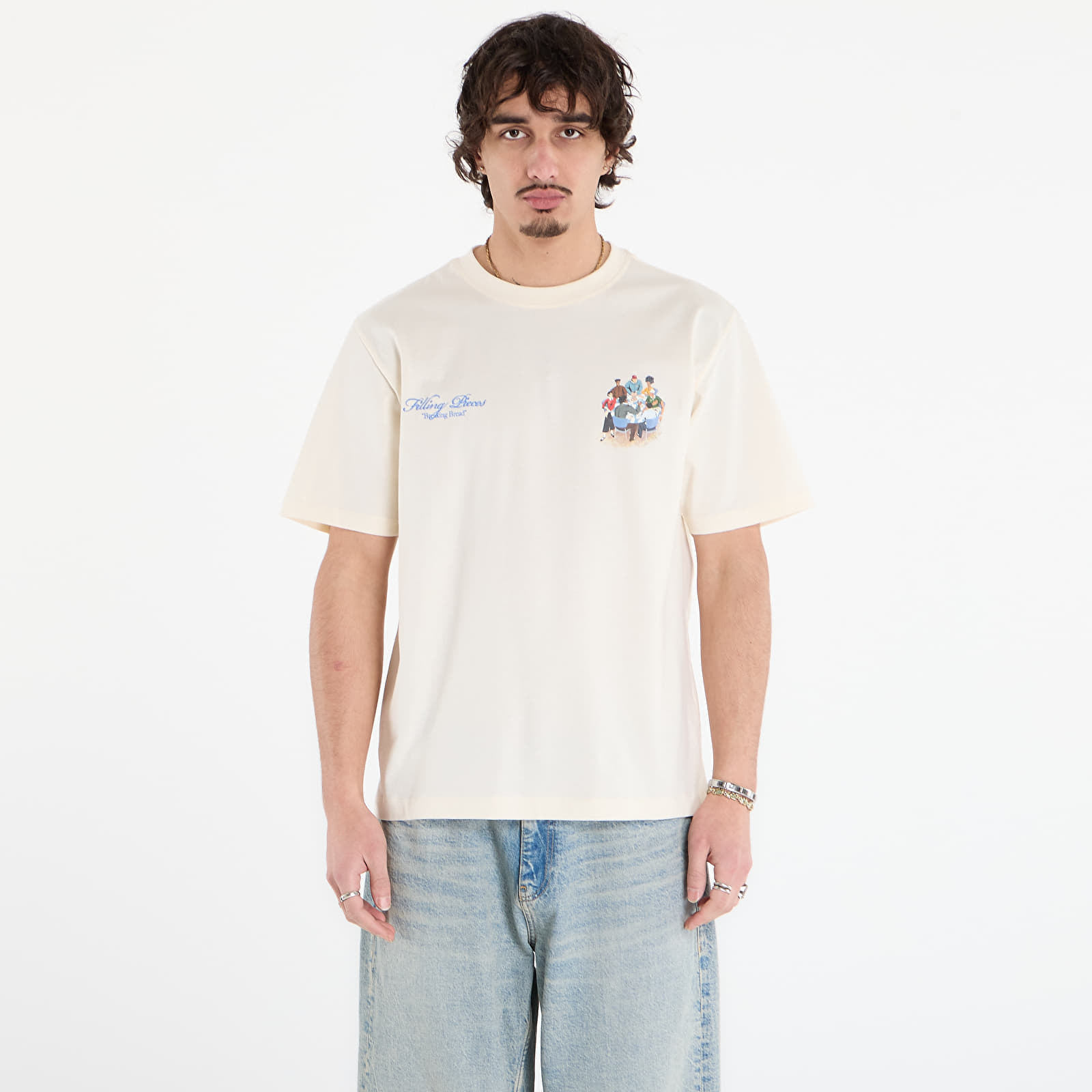 Tricou Filling Pieces T-Shirt Supper Antique White M