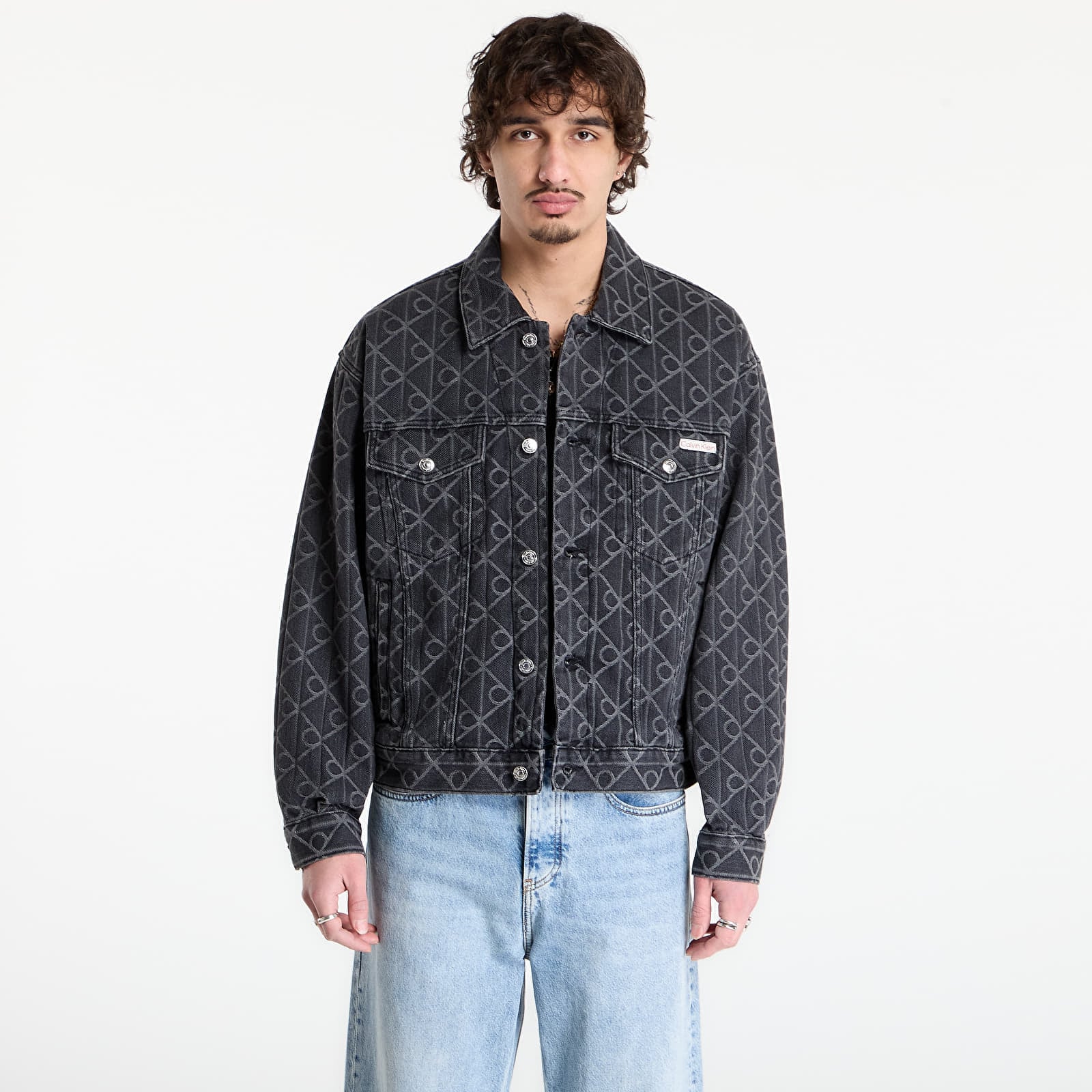 Jachetă Calvin Klein Jeans 90S Emblem Jacket Black L