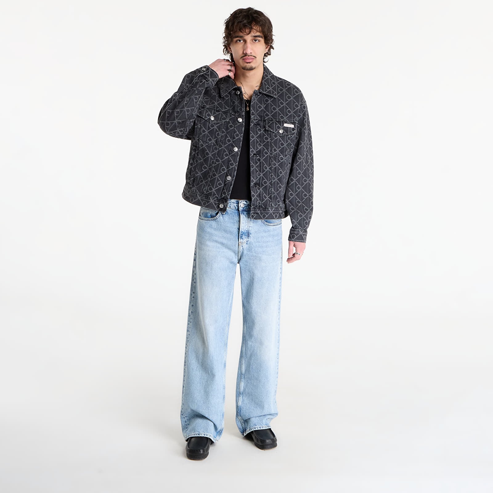 Vestes Calvin Klein Jeans 90S Emblem Jacket Black