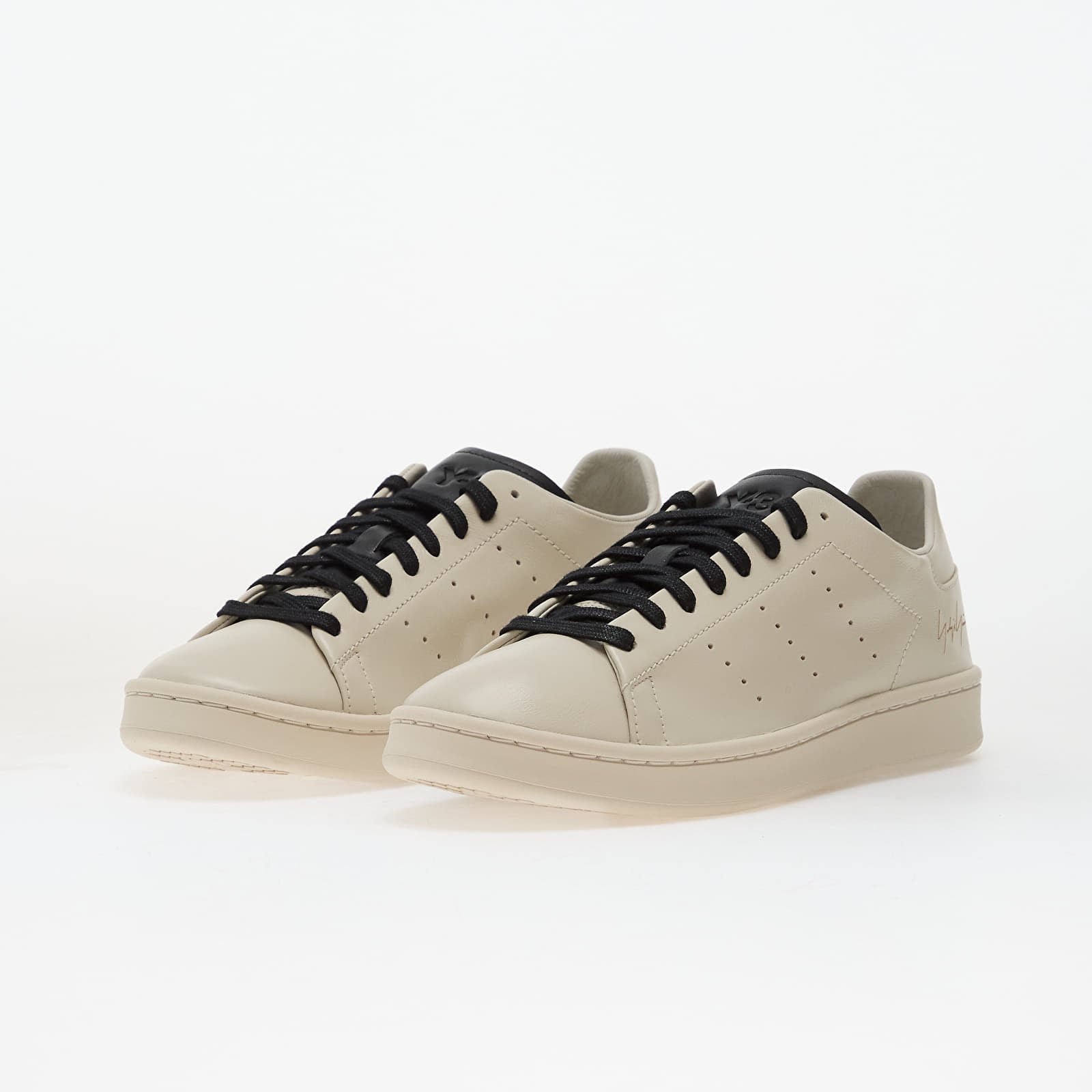 Skor för män Y-3 Stan Smith Alumina/ Alumina/ Black