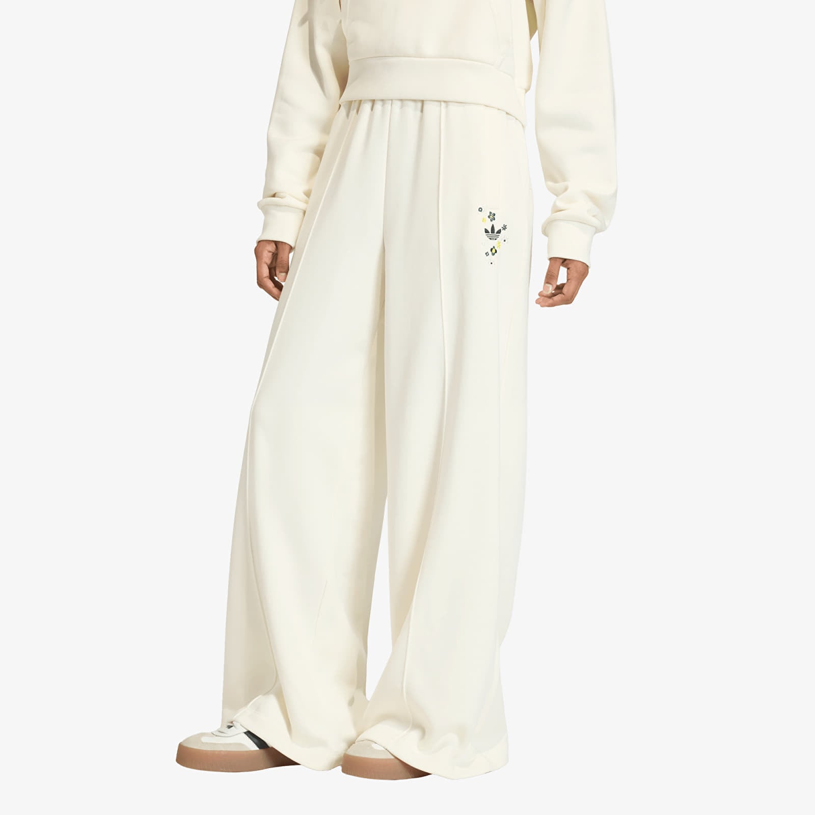 Pantaloni de trening adidas x Liberty London Joggers Off White L