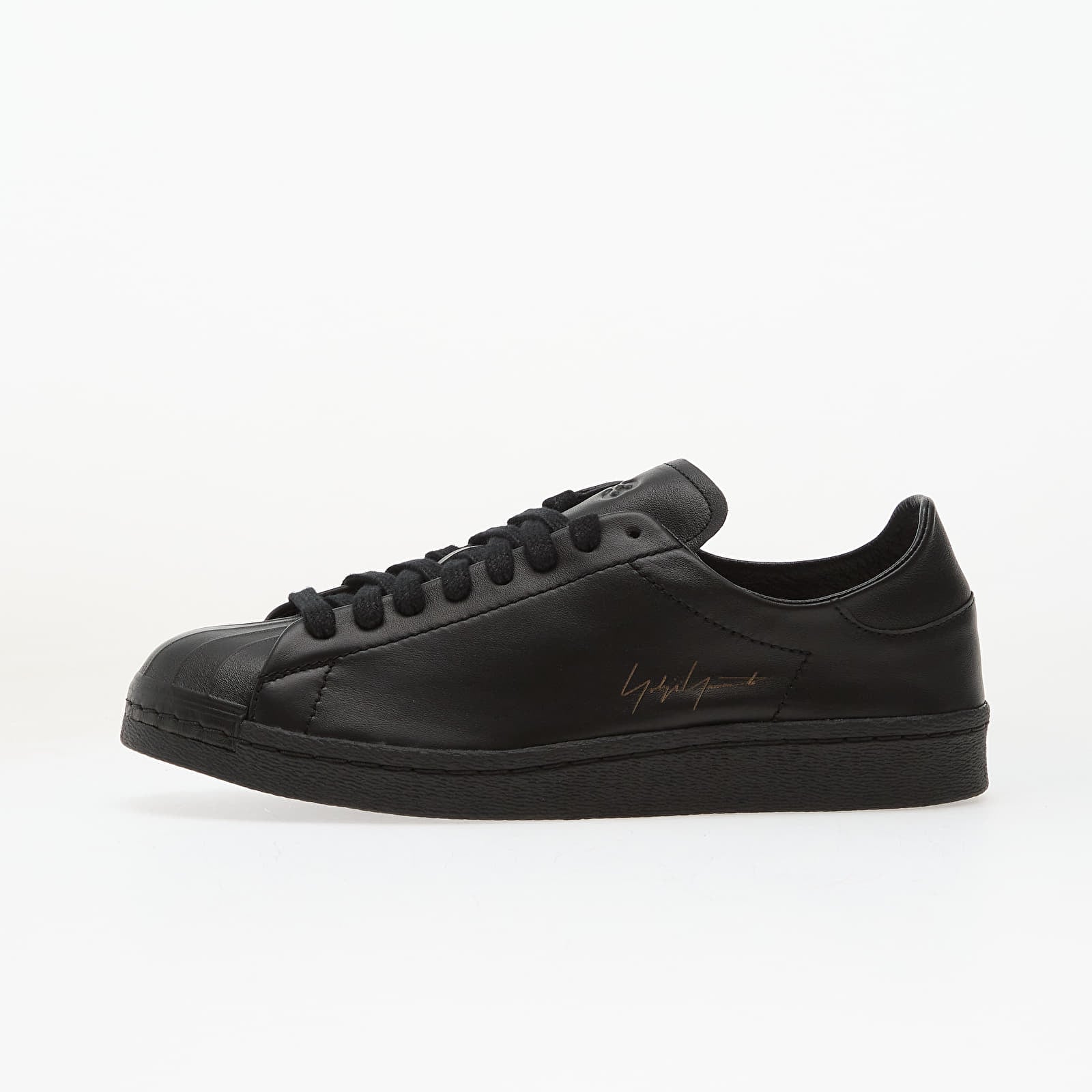 Sapatos de homem Y-3 Superstar Black/ Black/ Black