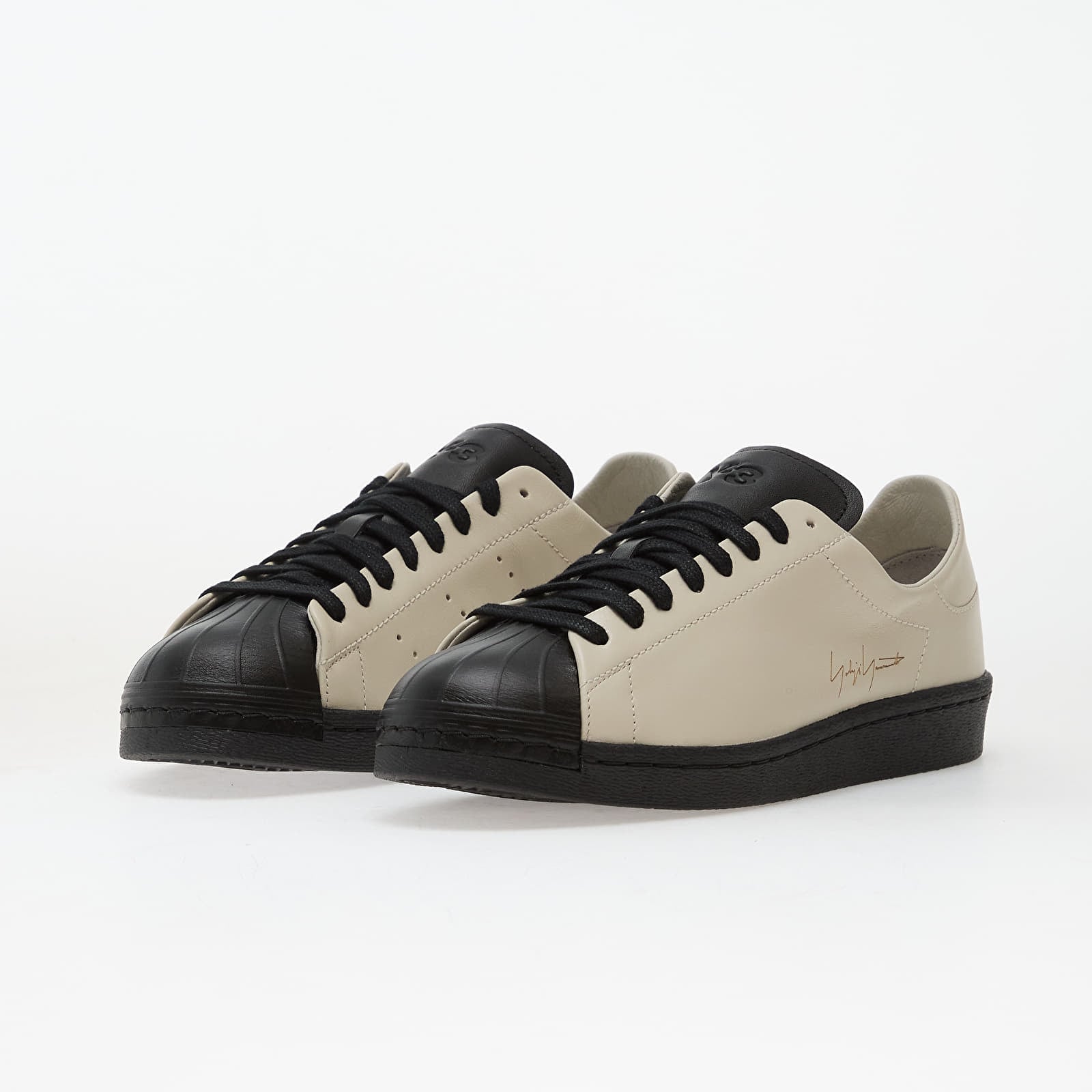 Sapatos de homem Y-3 Superstar Alumina/ Alumina/ Black