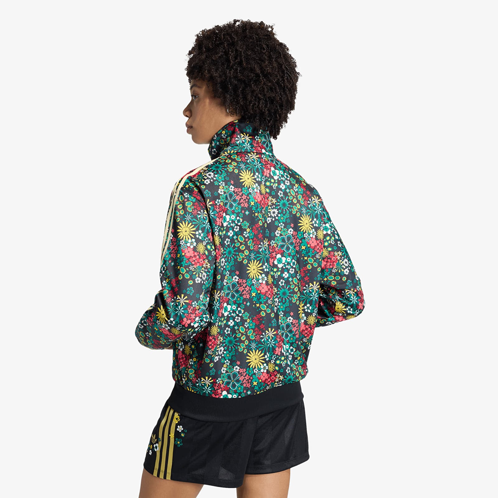 Women's hoodies adidas Firebird Tt Black/ Bright Green/ Cgreen/ Eqtyel