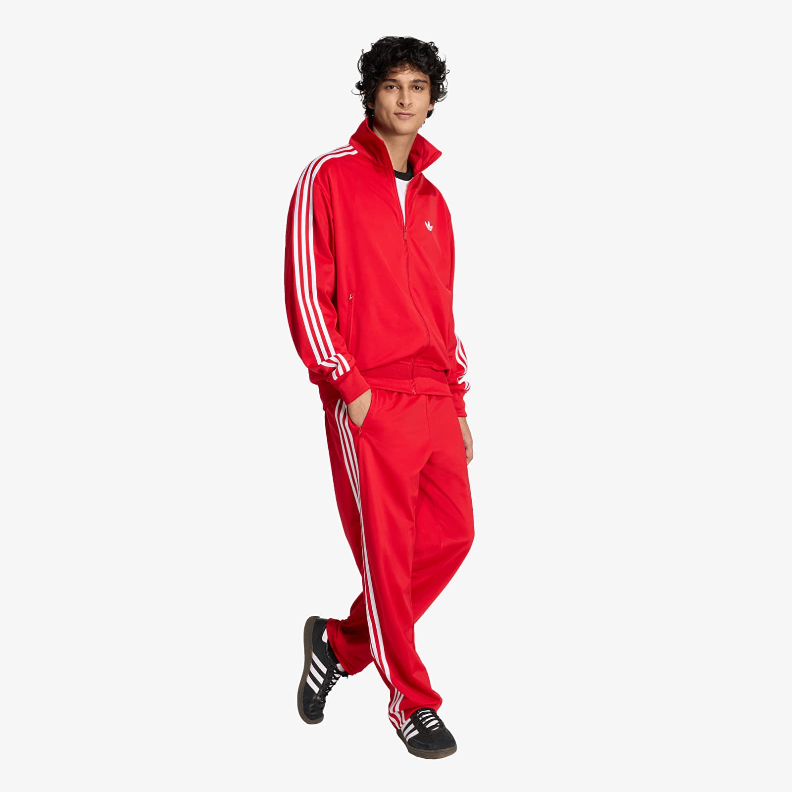 Hoodies für Männer adidas Firebird Tt Better Scarlet