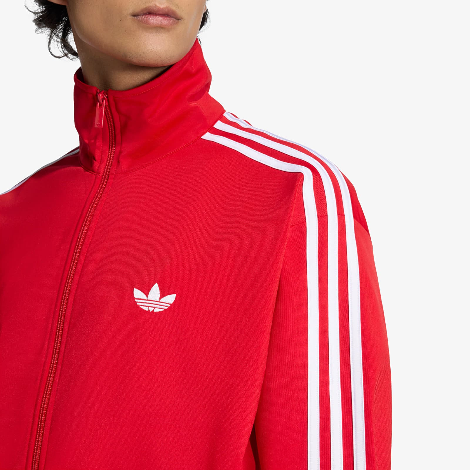 Hoodies für Männer adidas Firebird Tt Better Scarlet