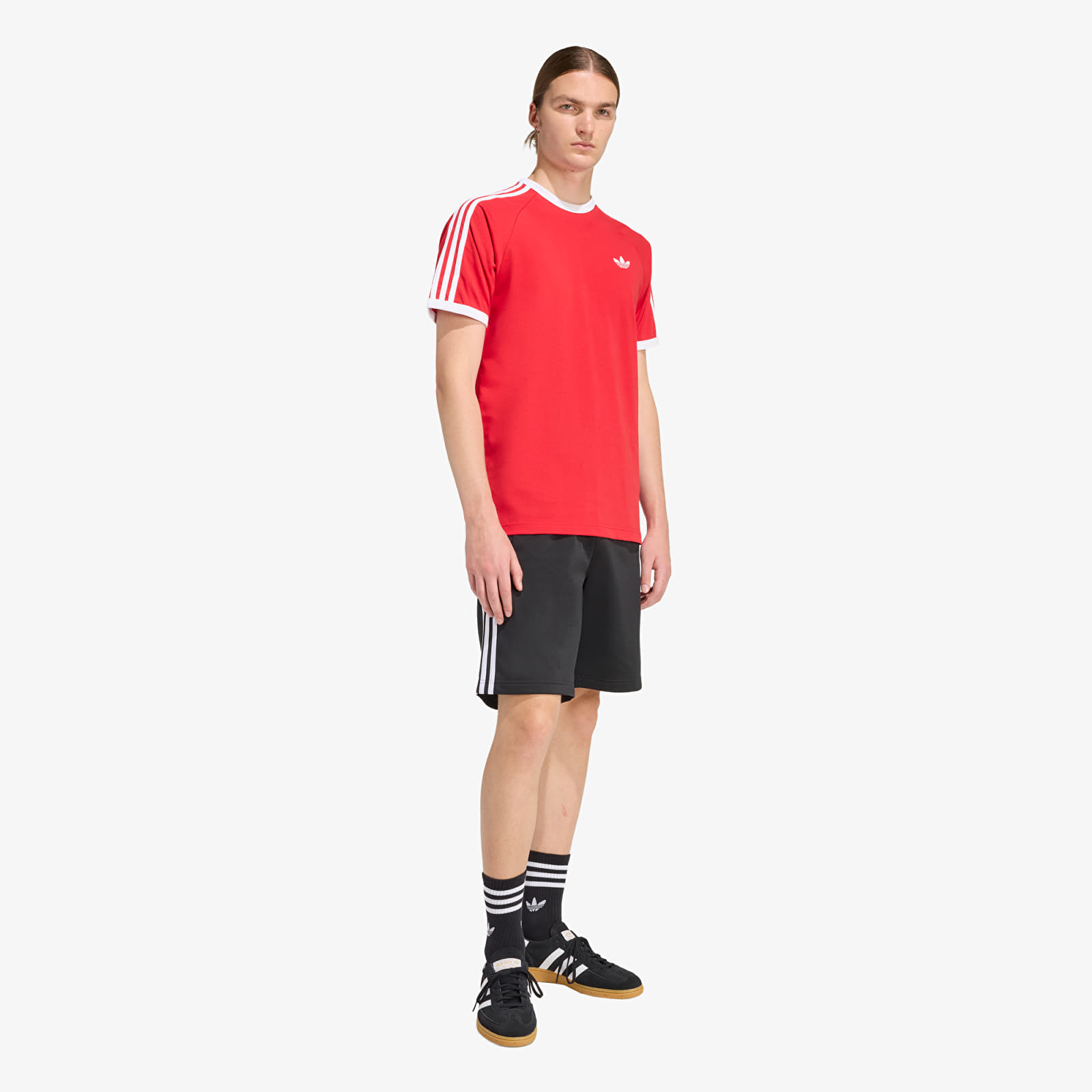 Pánská trička adidas 3-STRIPES T-Shirt Better Scarlet