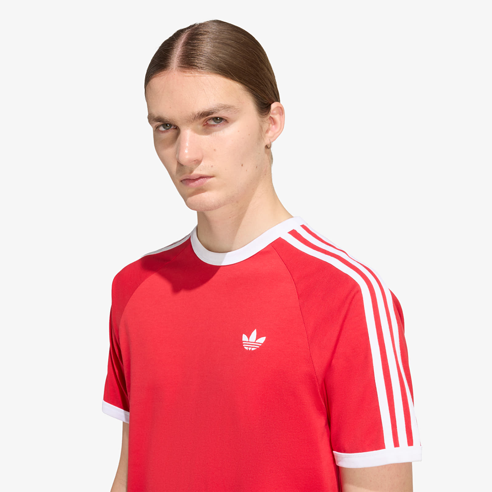 Pánská trička adidas 3-STRIPES T-Shirt Better Scarlet