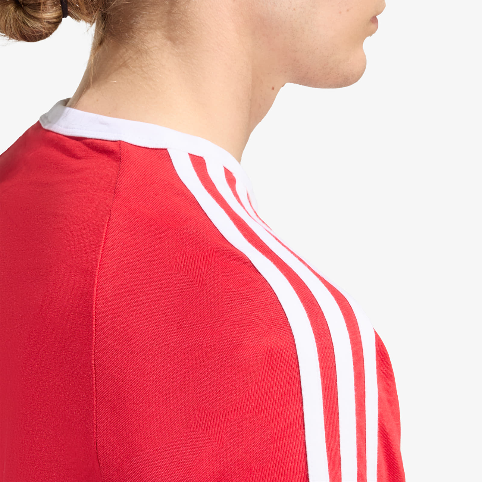 Pánská trička adidas 3-STRIPES T-Shirt Better Scarlet