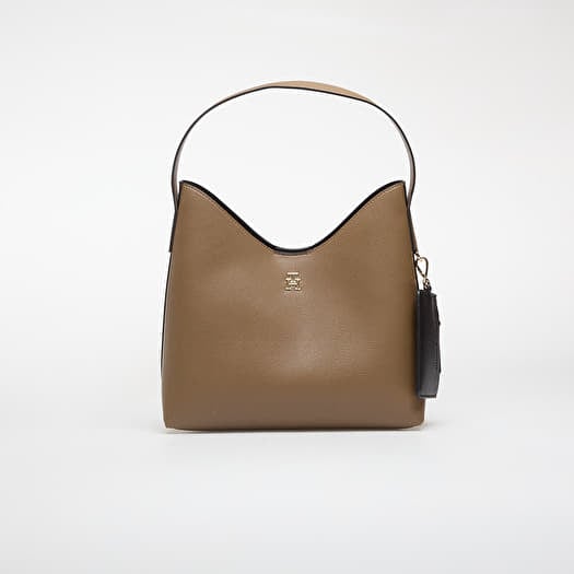 Borsa Tommy Hilfiger Th Icon Shoulder Bag Taupe