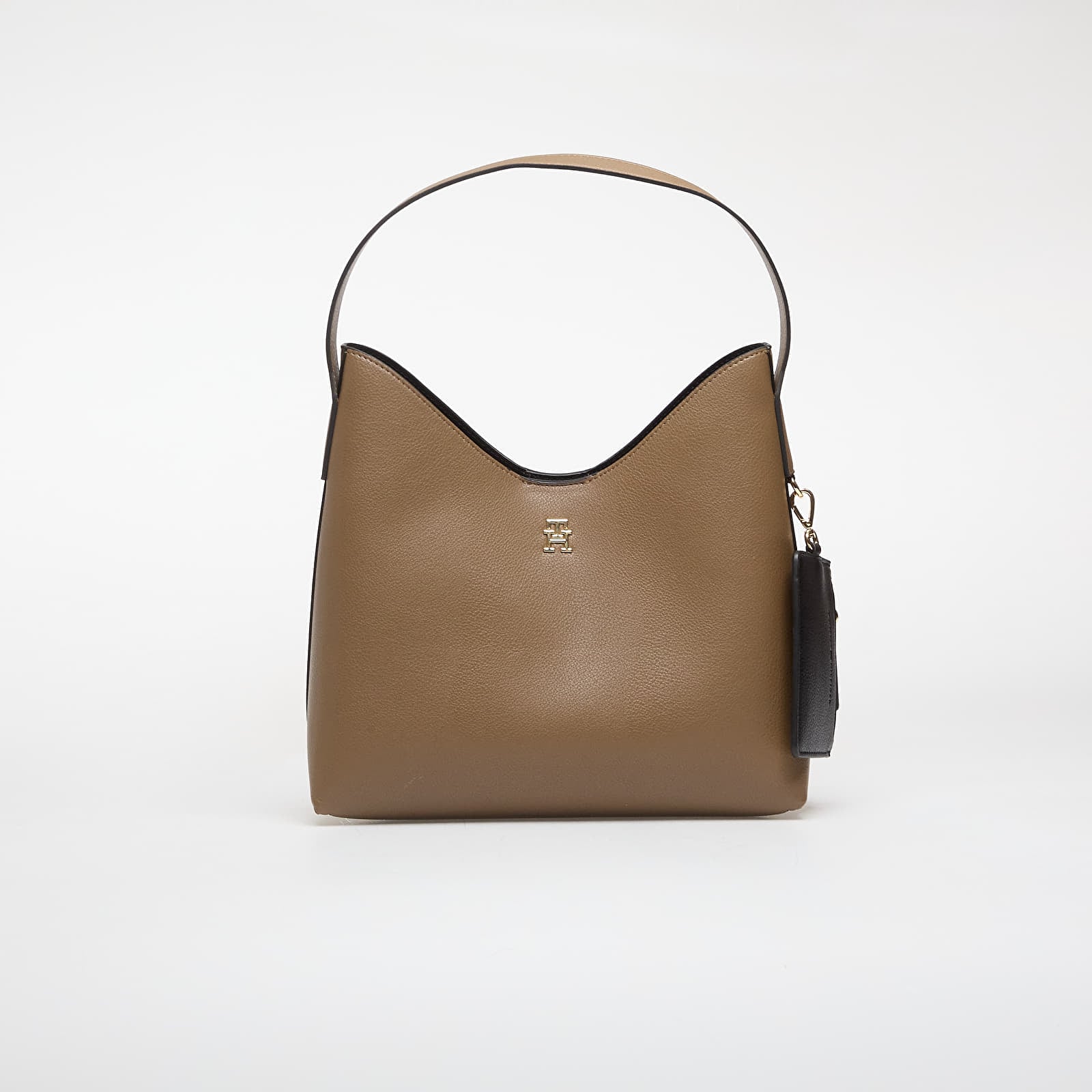 Handtaschen Tommy Hilfiger Th Icon Shoulder Bag Taupe