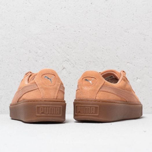 Suede platform animal shop