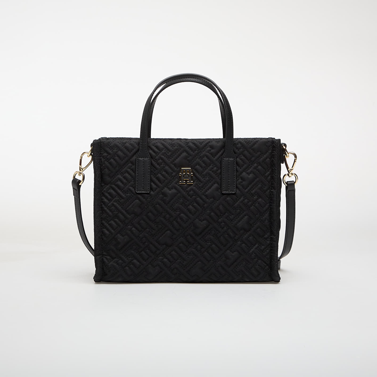 Чанта Tommy Hilfiger Th City Mini Tote Mono Nylon Black Universal