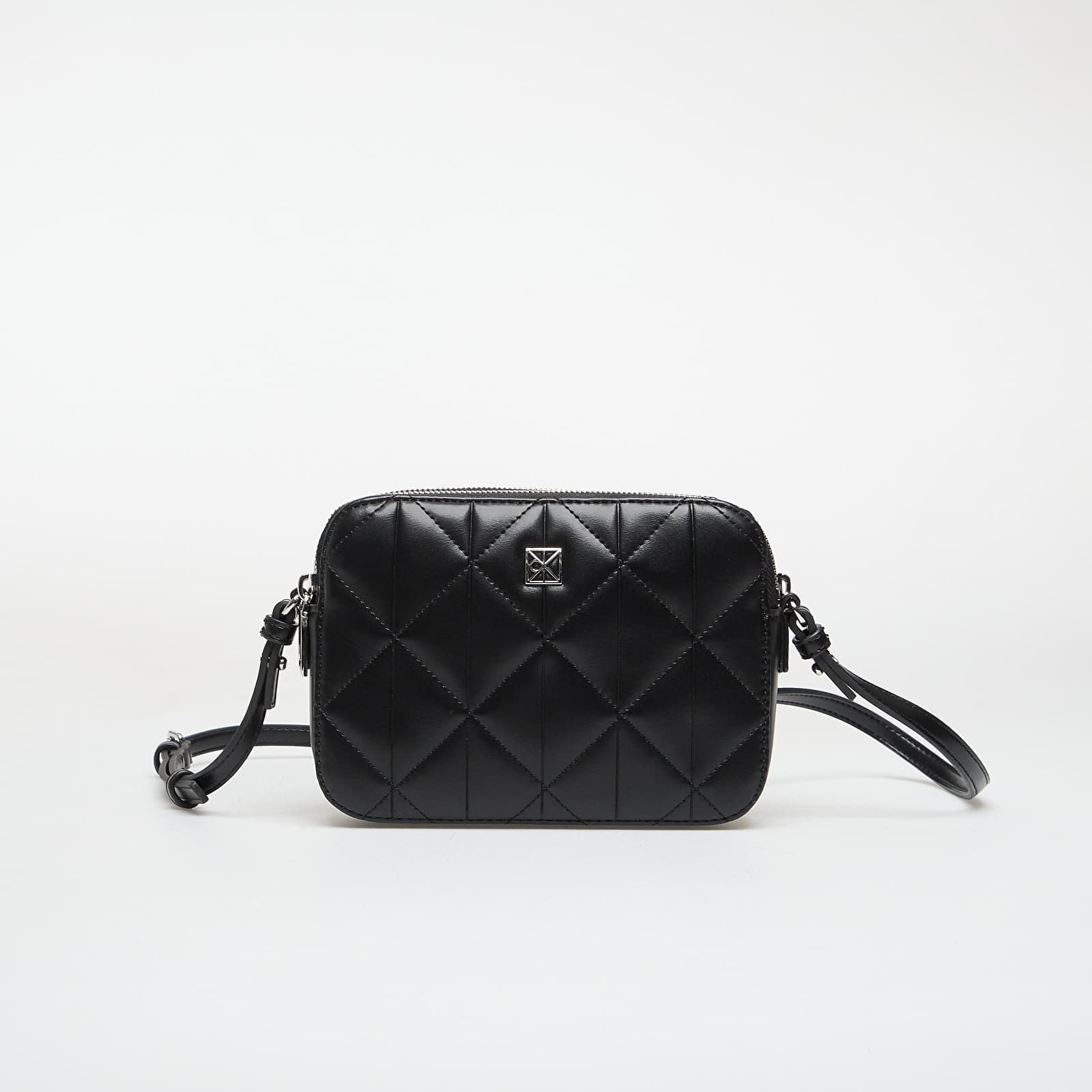 Чанта Calvin Klein Quilted Double Zip Camera Bag Black Universal
