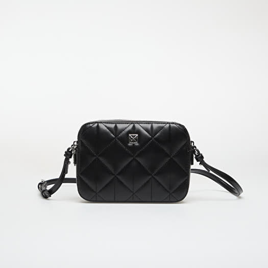 Tasche Calvin Klein Quilted Double Zip Camera Bag Black