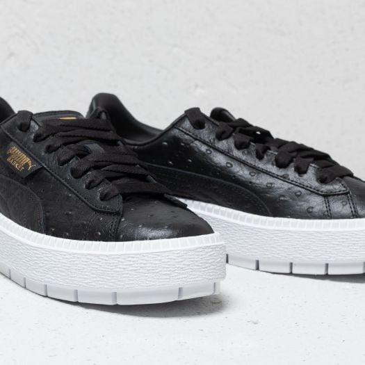 Zapatillas Hombre Puma Platform Trace Ostrich Wn s Puma Black Puma
