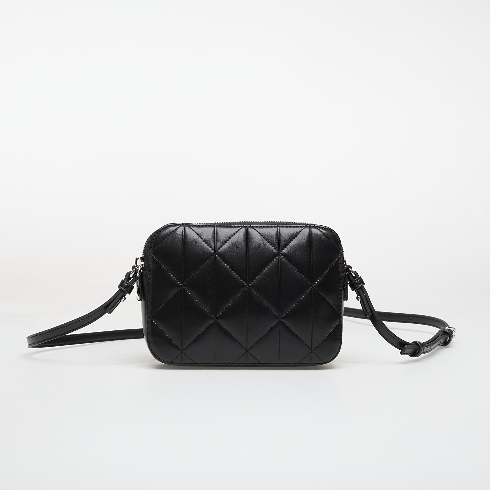 Umhängetaschen für Männer Calvin Klein Quilted Double Zip Camera Bag Black