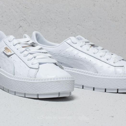 Women s shoes Puma Platform Trace Ostrich Wn s Puma White Puma