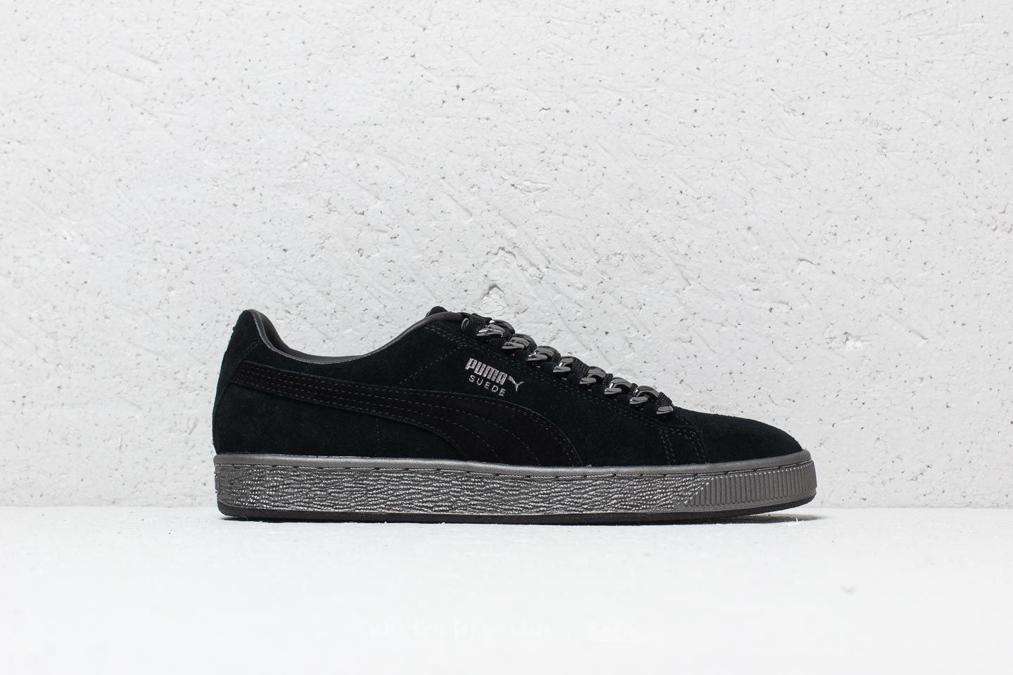Men s shoes Puma Suede Classic x Chain Puma Black Puma Black