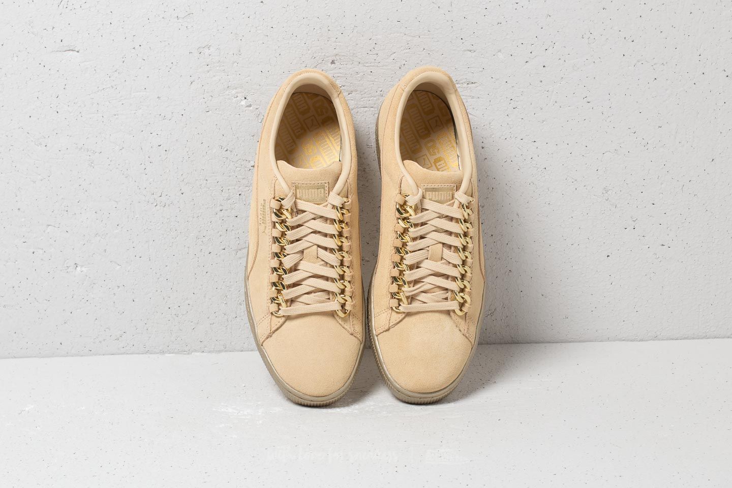 Men's shoes Puma Suede Classic x Chain Reed Yellow-Metallic Gold