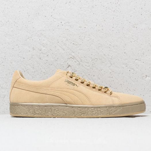 Men s shoes Puma Suede Classic x Chain Reed Yellow Metallic Gold Footshop