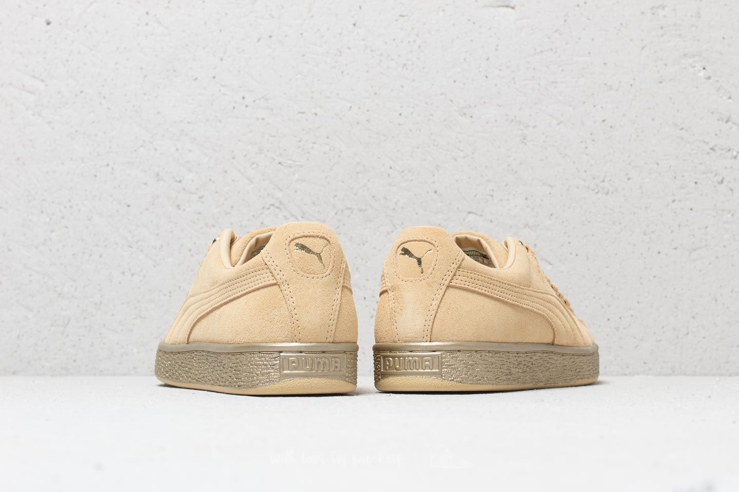 Men's shoes Puma Suede Classic x Chain Reed Yellow-Metallic Gold