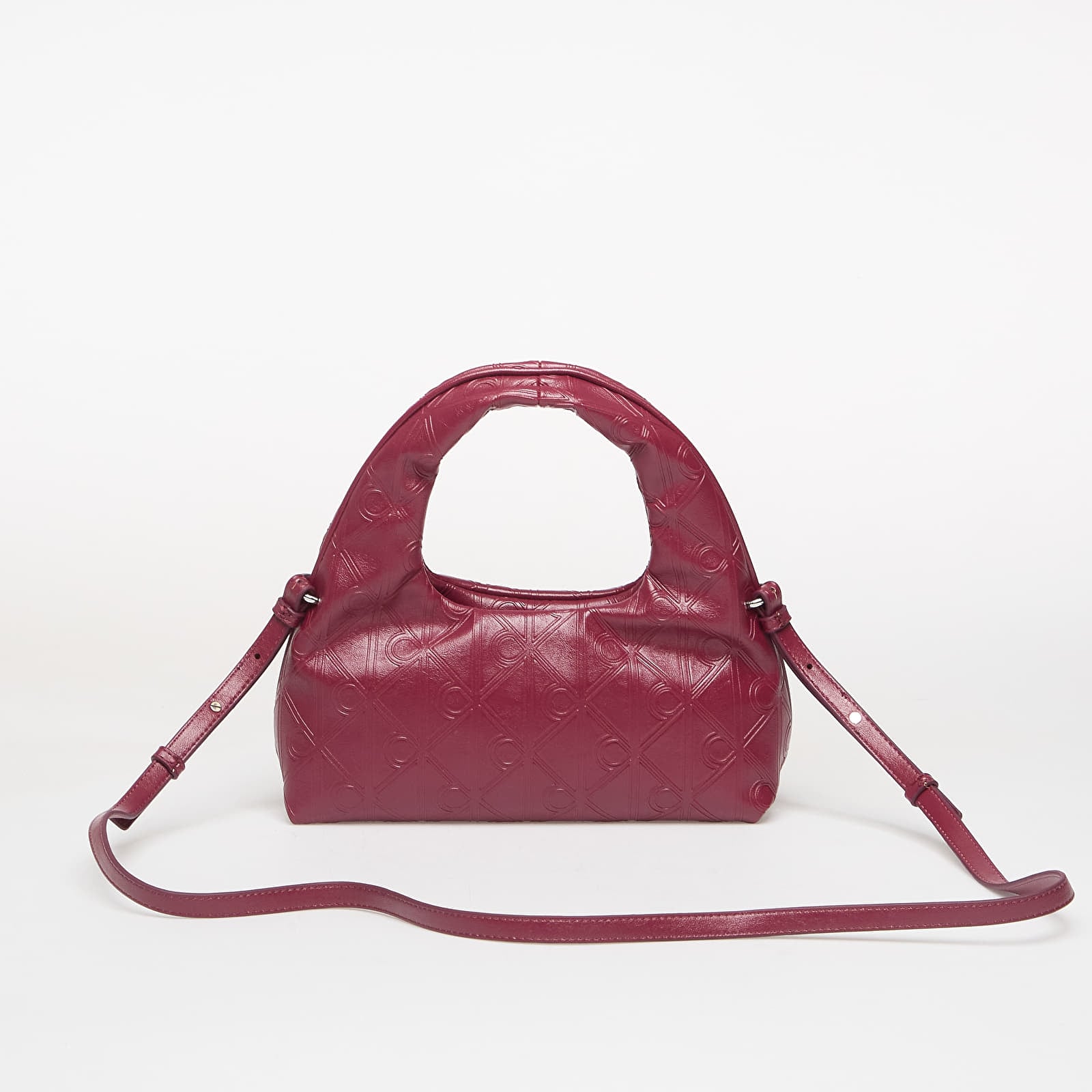 Handtaschen Calvin Klein Emblem Aop Puffer Bag With Strap Alluring pink