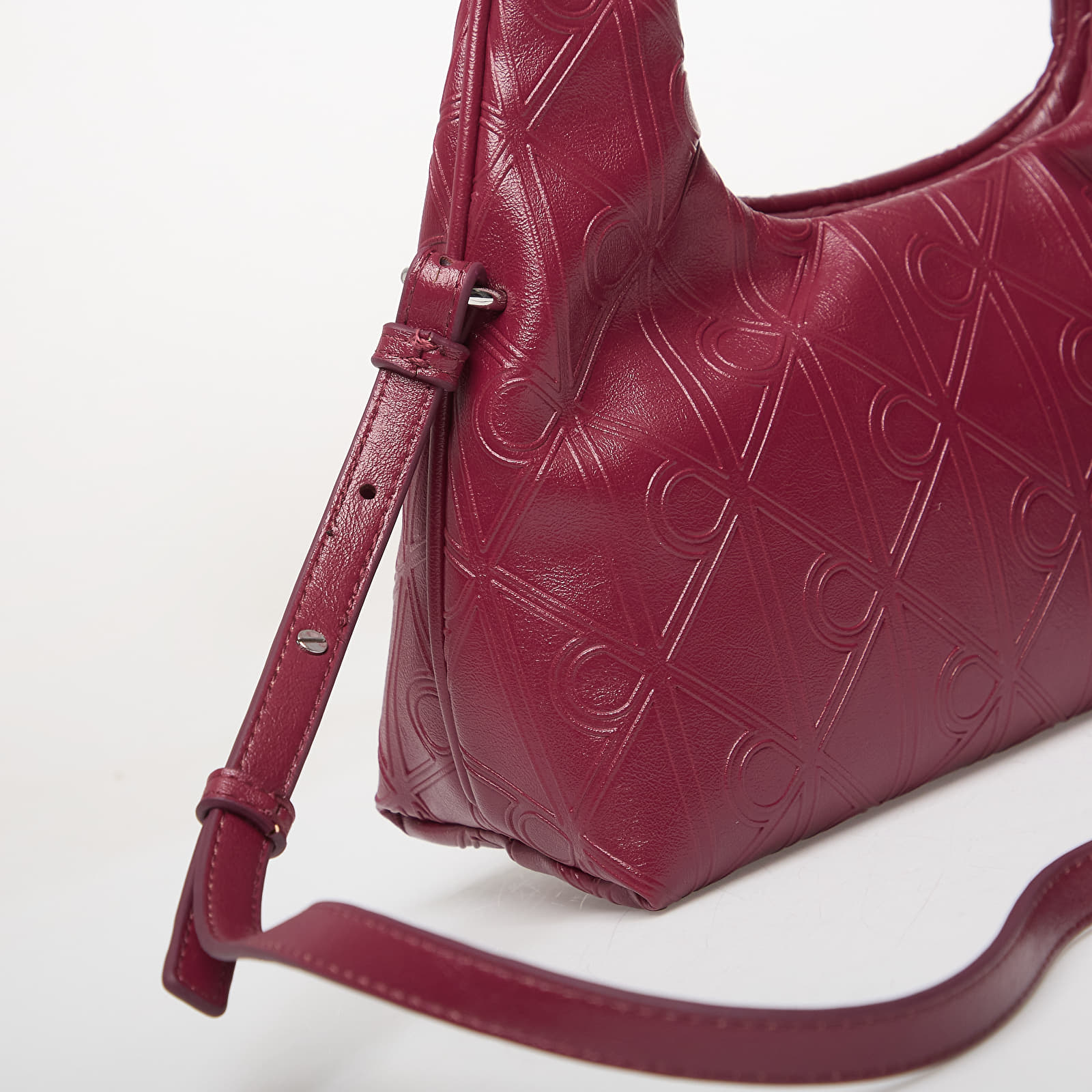 Handtaschen Calvin Klein Emblem Aop Puffer Bag With Strap Alluring pink