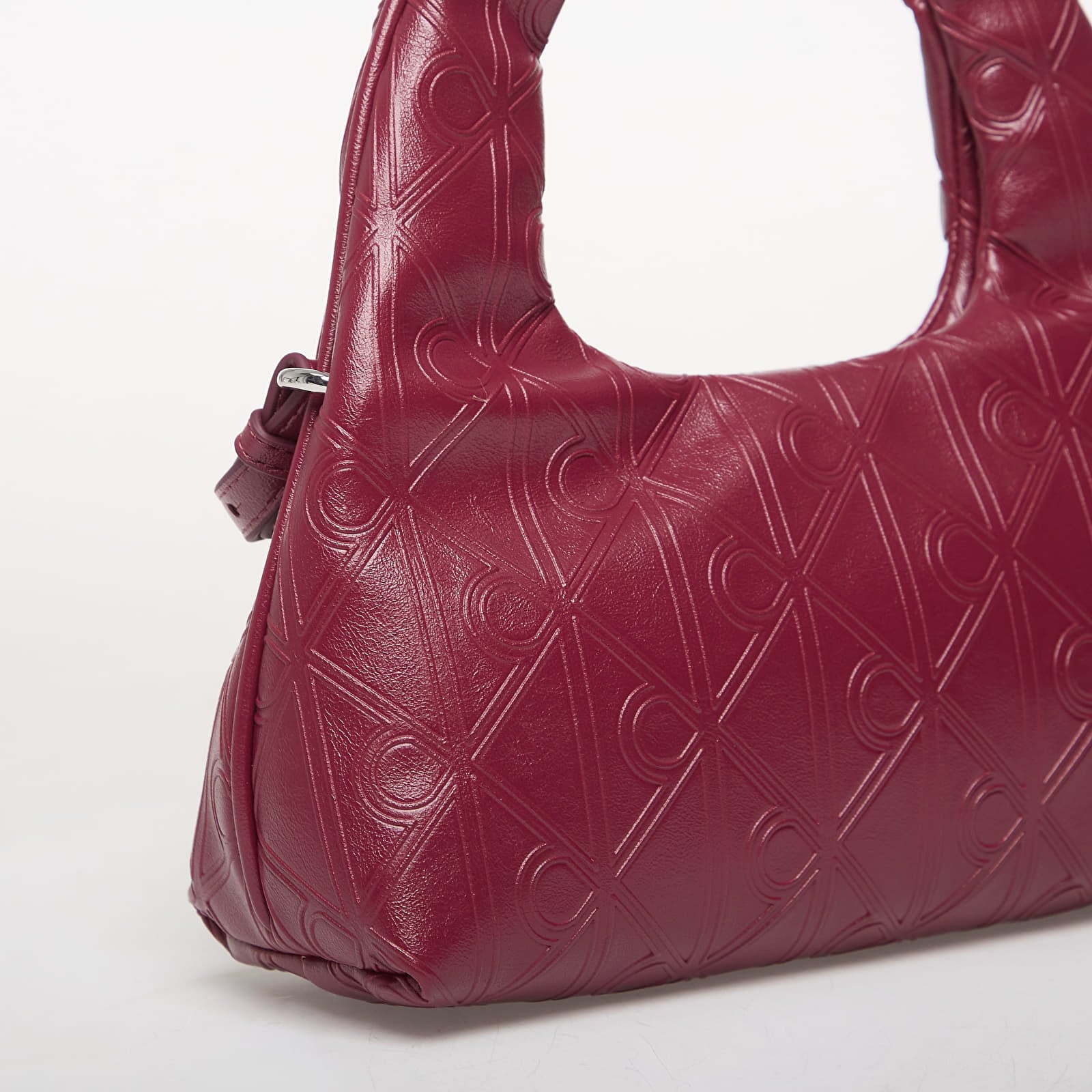 Handtaschen Calvin Klein Emblem Aop Puffer Bag With Strap Alluring pink