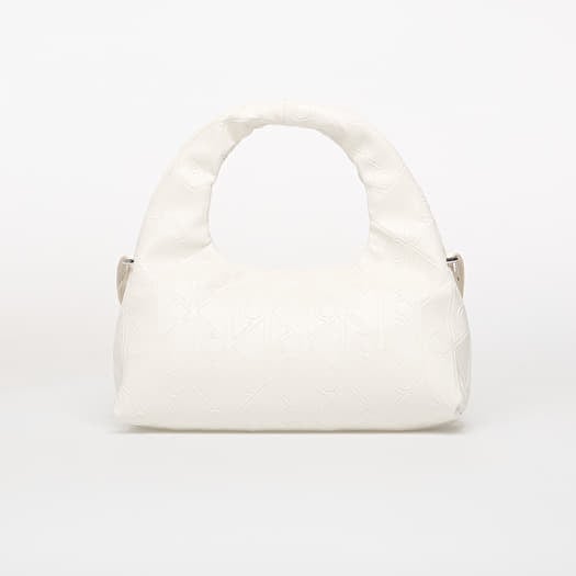 Väska Calvin Klein Emblem Aop Puffer Bag With Strap Khaki