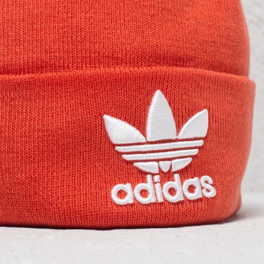 Orange adidas beanie deals