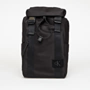 Calvin Klein Canvas Mix Backpack Black
