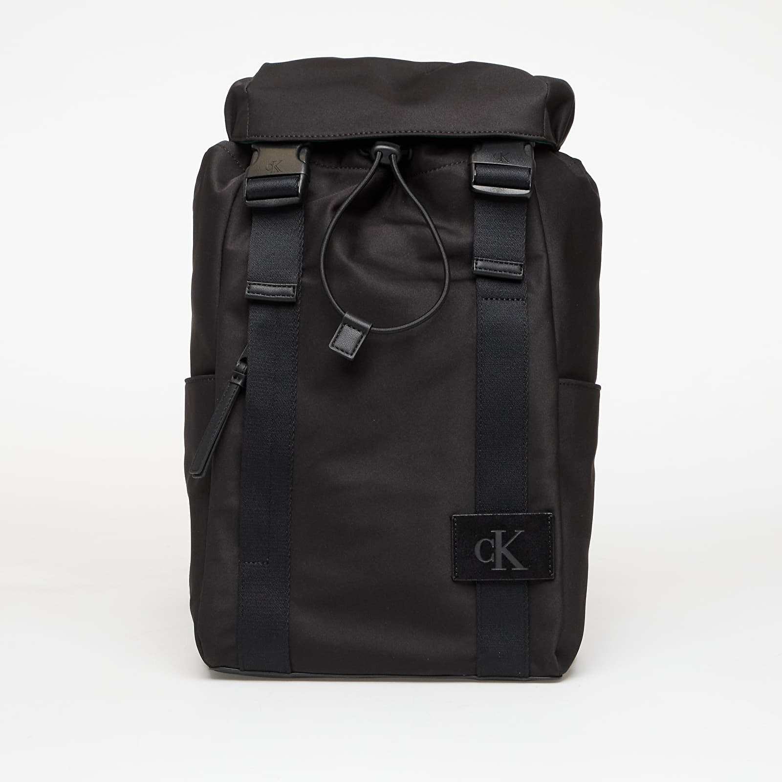 Mochilas Calvin Klein Canvas Mix Backpack Black