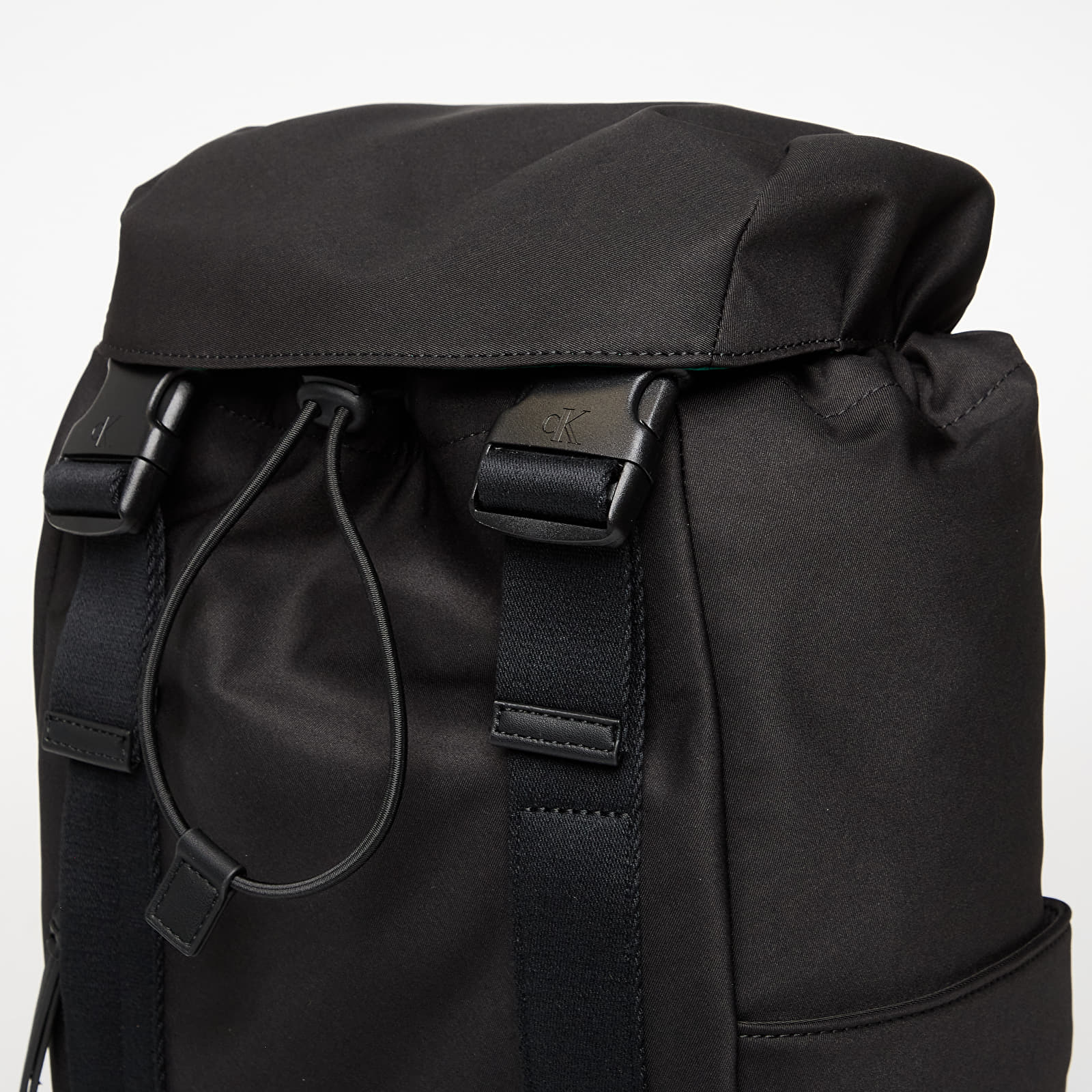 Mochilas Calvin Klein Canvas Mix Backpack Black