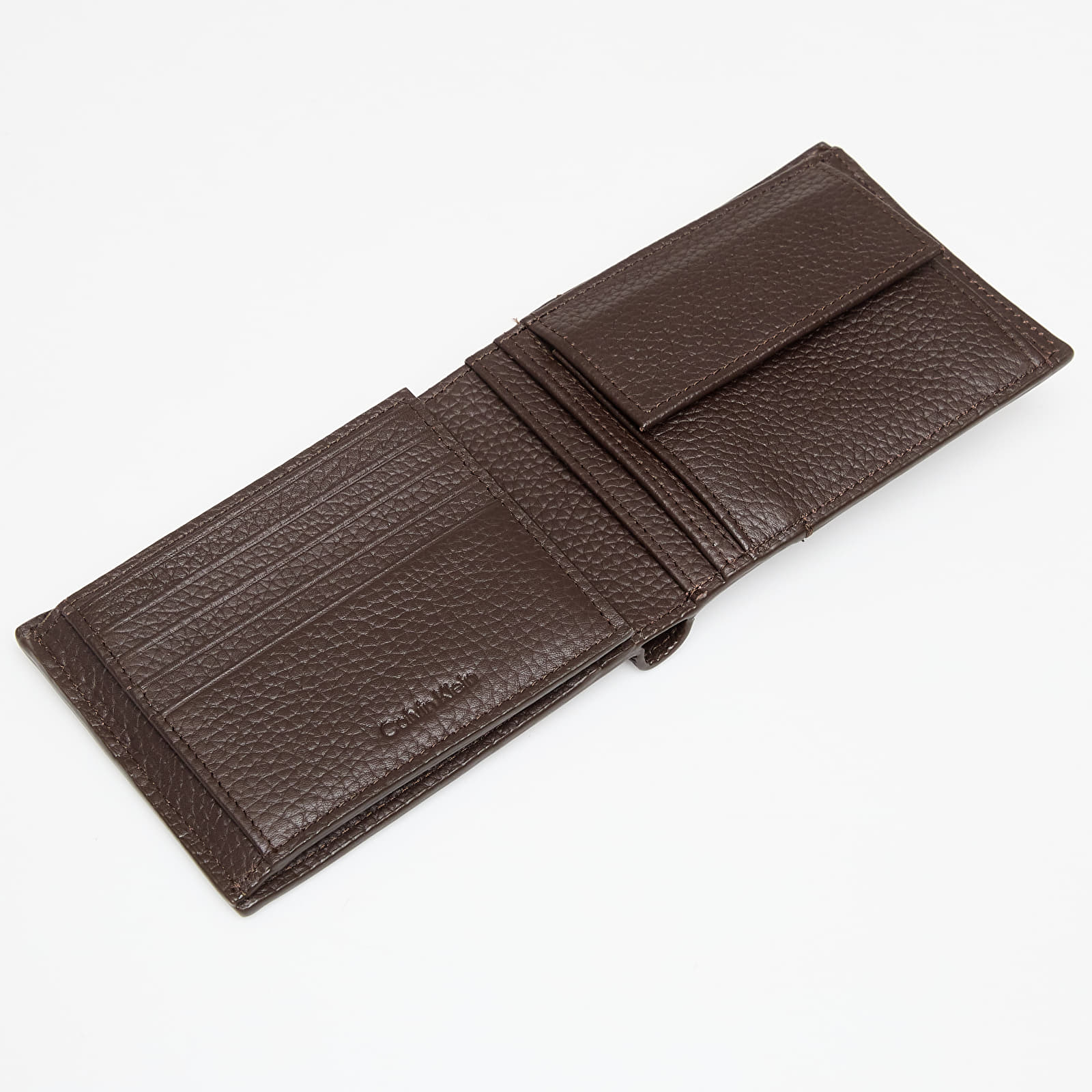Peňaženky Calvin Klein Foil Emboss Trifold Brown