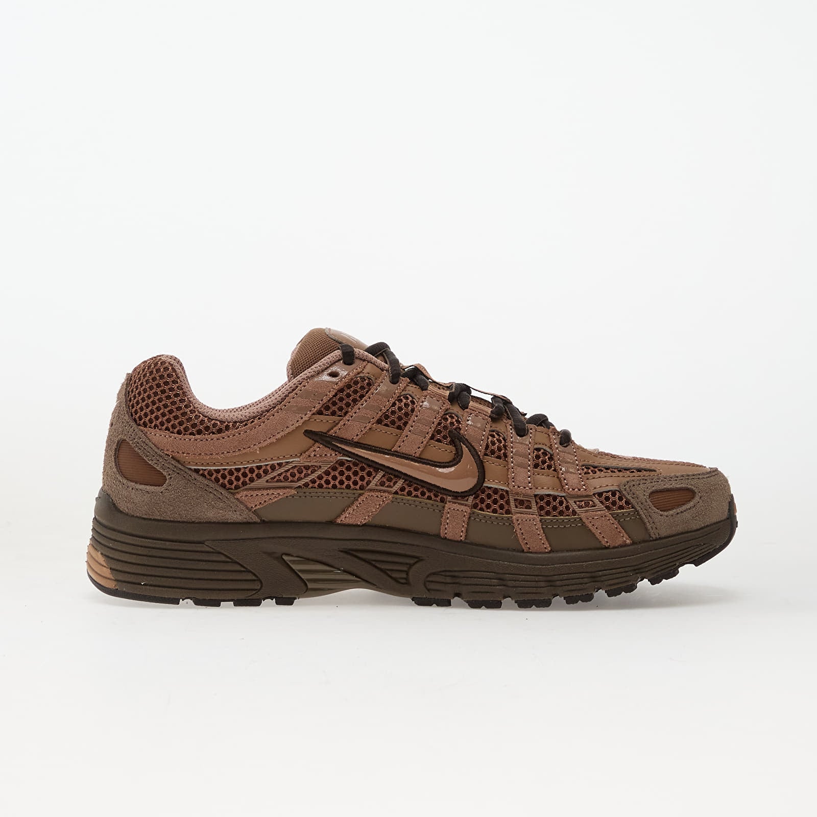 Herenschoenen Nike P-6000 Suede Cacao Wow/ Archaeo Brown-Baroque Brown