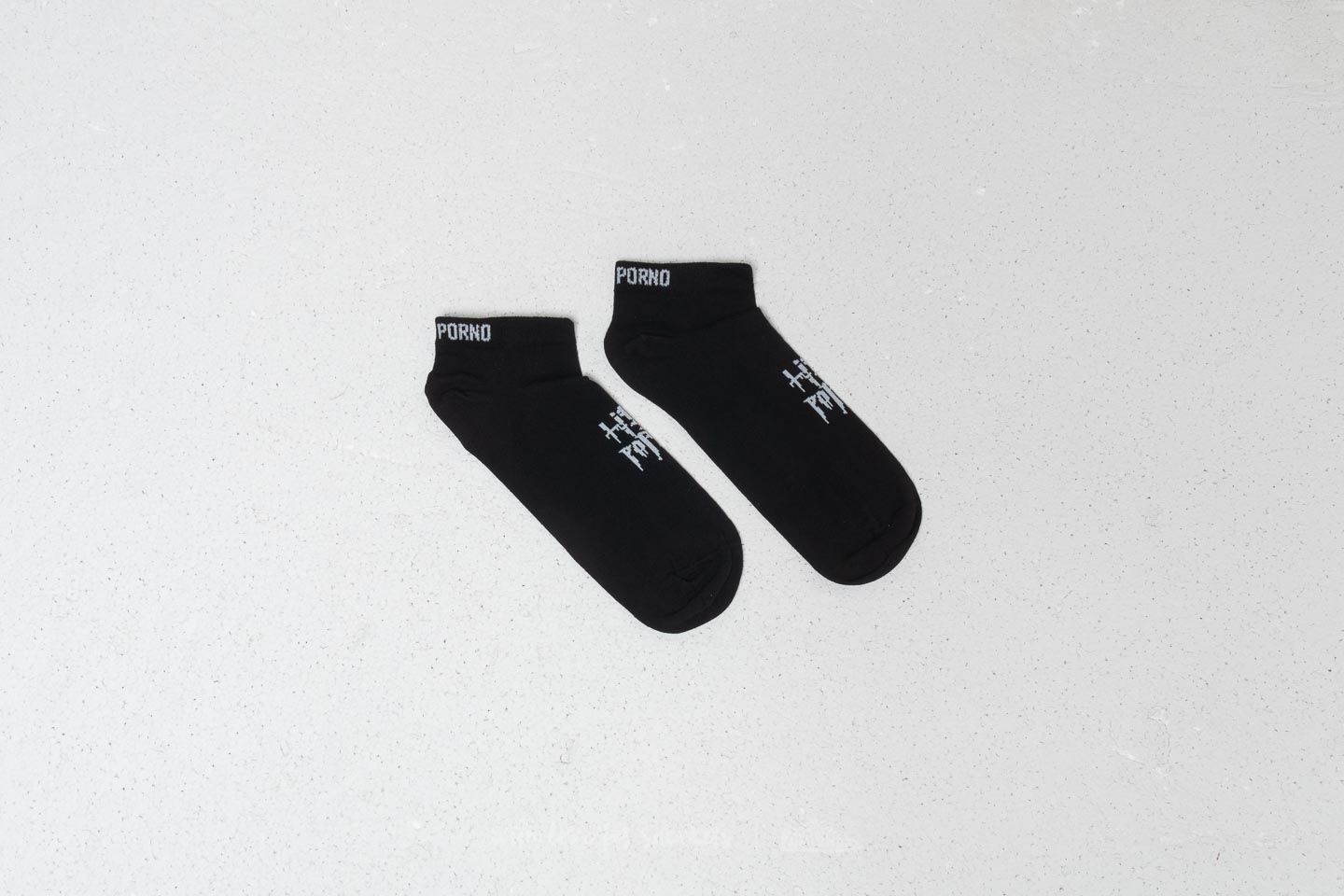 Skarpetki Life Is Porno Short Socks Black